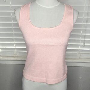 St John Tank Knit Sleevelees Top Size P(2)